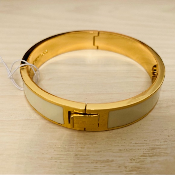 Kate Spade Hole Punch Bracelet White NWT - Picture 11 of 14